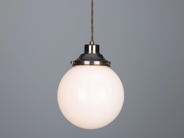 GENTRY 20CM OPAL GLOBE - Handmade pendant lamp by mullan lighting - view 2